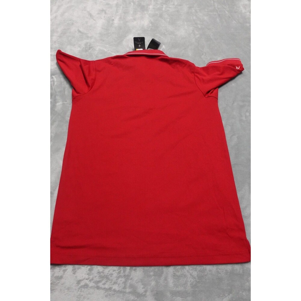 Kansas City Men's Small Antigua Red Chest Logo Polo Shirt NFL Football NWT - Picture 2 of 10